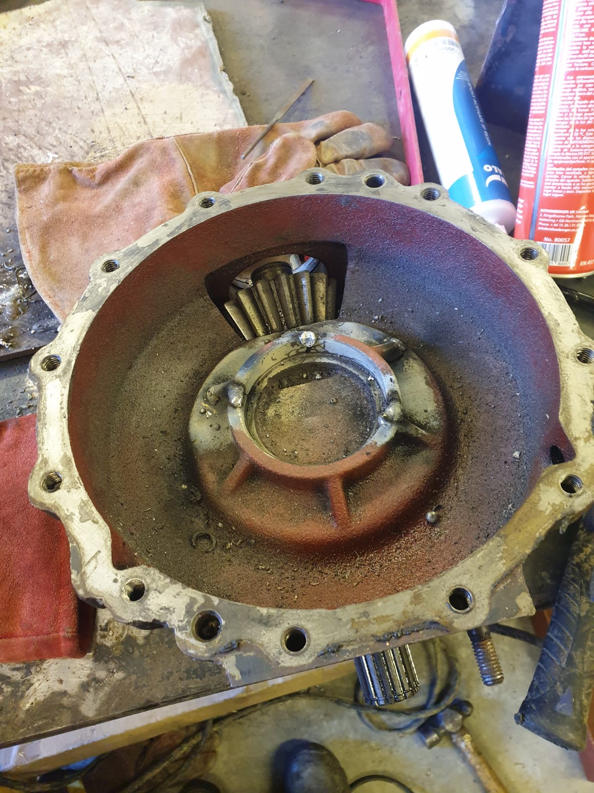 Cast Iron Bell Housing Repair Cast Iron Bell Housing Repair