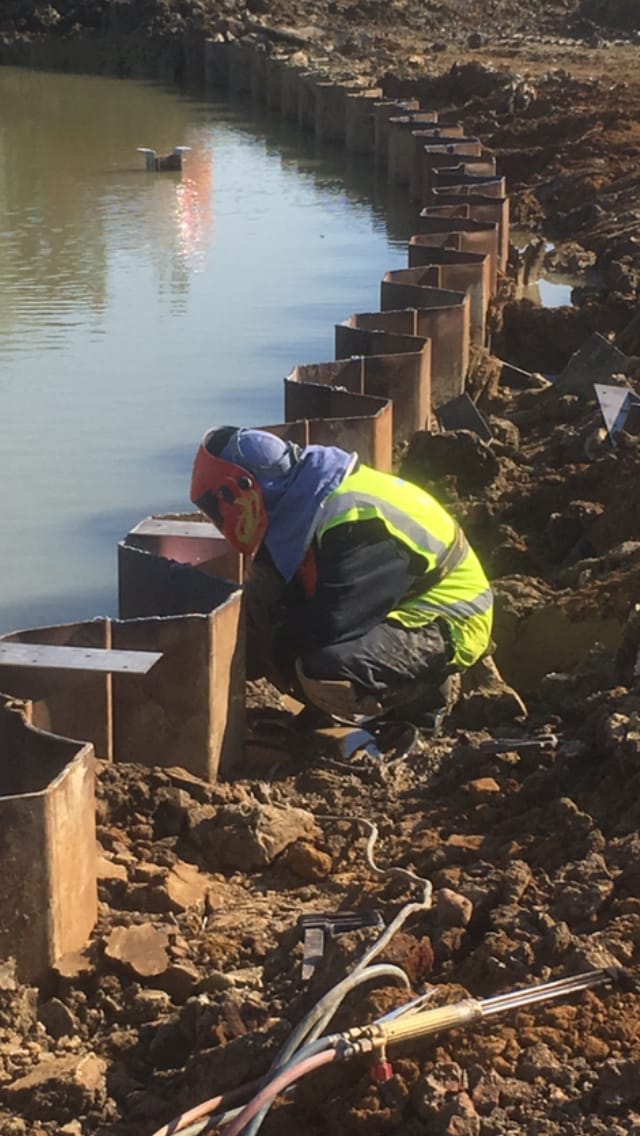 Marine Piling Works Marine Piling Works