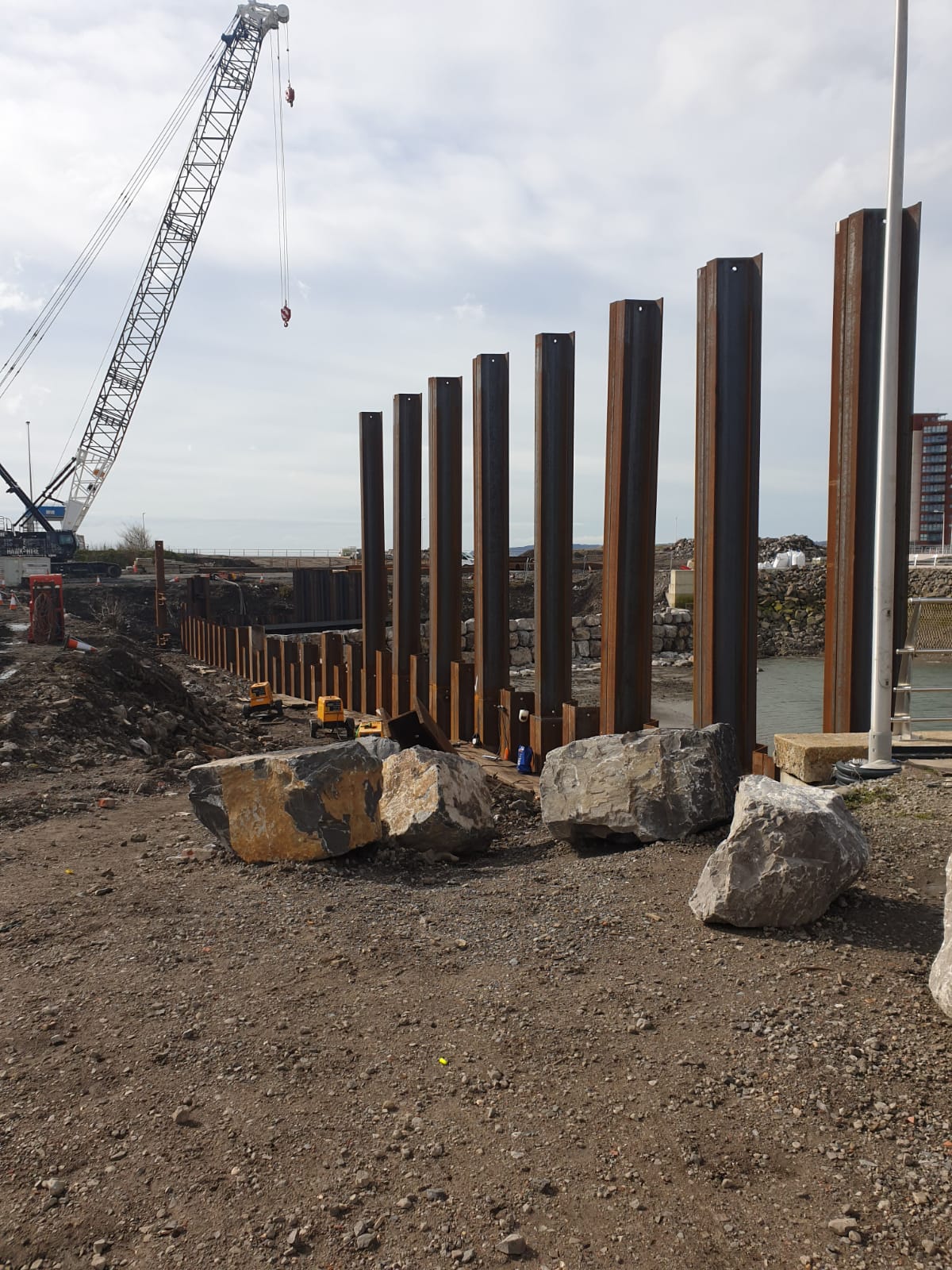 Marine Piling Works Marine Piling Works